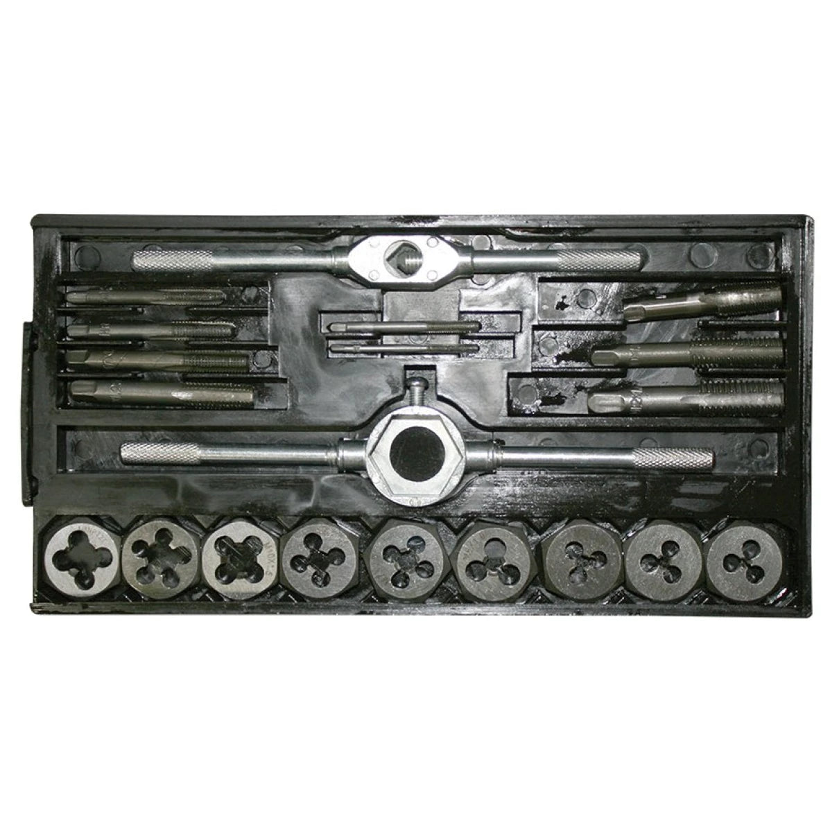 Плашки и метчици к-кт 20 части, XG53862, BOLTER