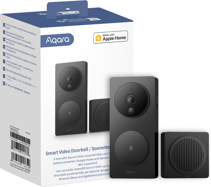 Видео бутон Wi-Fi и звънец Aqara Video Doorbell G4 - 8659 /до изчерпване/, AQARA, SVD-C03