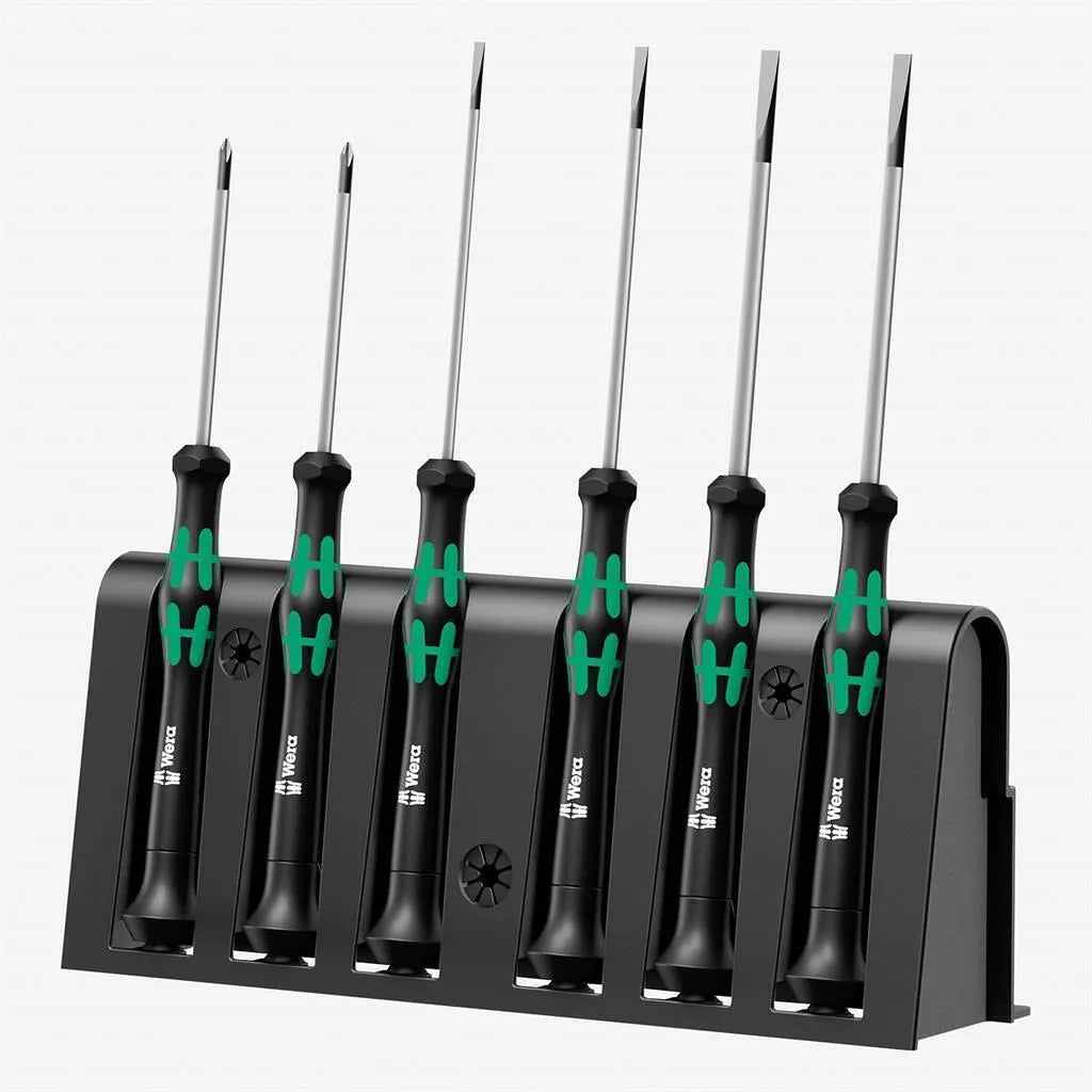Комплект отвертки, 4х шлиц и 2х PH, 2035/6A Kraftform Micro Wera - W118150
