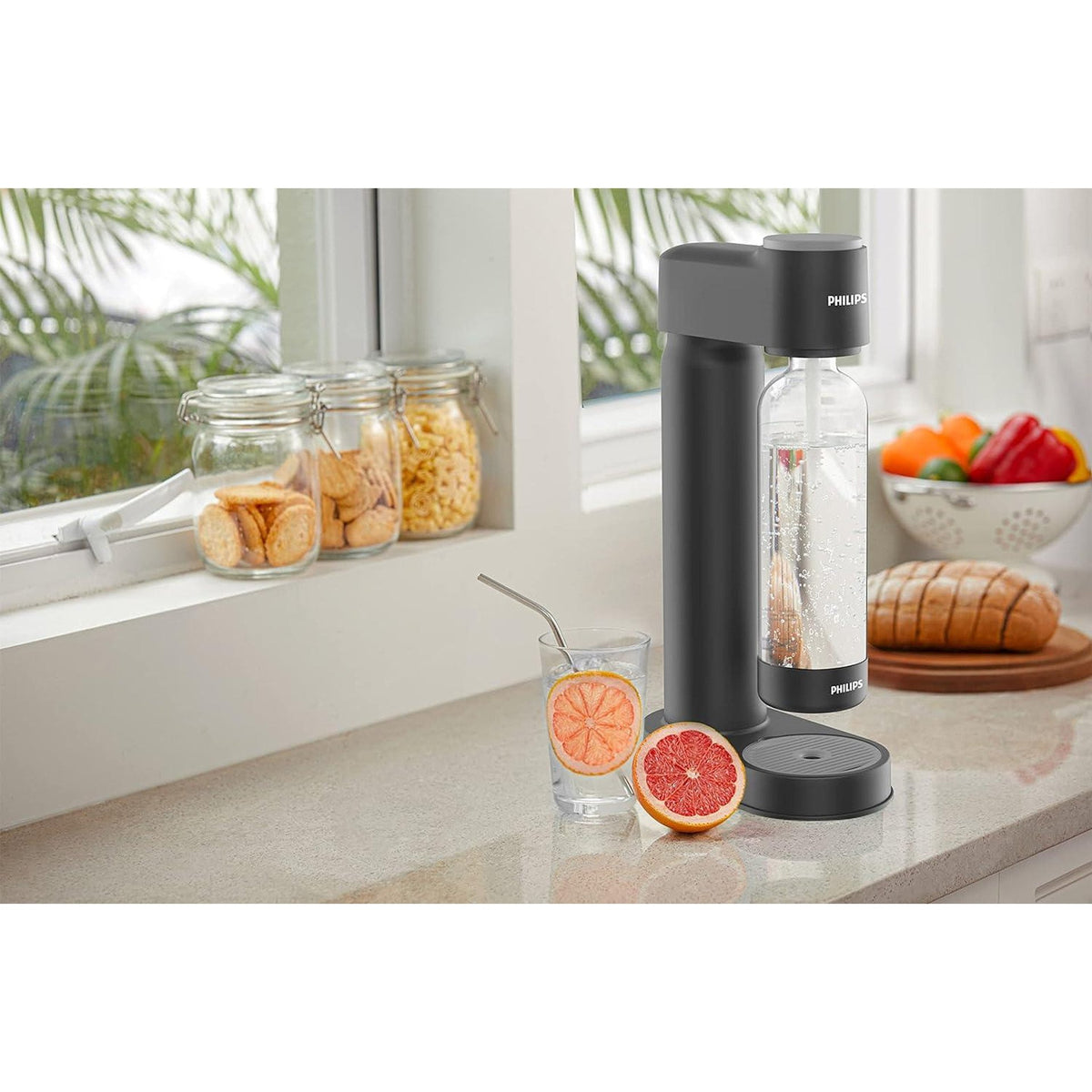 Машина за сода Philips - ADD4901BK/10, черна