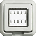 Лицева рамка + носеща IP55 2 мод. цвят Сив LL Bticino, BTICINO, 24602