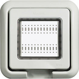 Лицева рамка + носеща IP55 2 мод. цвят Сив LL Bticino, BTICINO, 24602