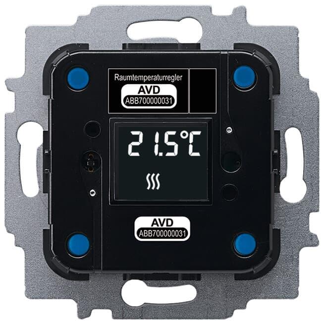 Термостат за отопление и охлаждане -5…+45 °C 6224/2.1-WL безжичен free@home ABB, KNX, 2CKA006200A0052