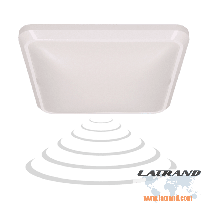 LED осветително тяло NYK с микровълнов сензор, 16W - OR-PL-6105WLPMM4, ORNO