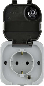 Контакт шуко открит монтаж IP44 с КЛЮЧ серия AquaTop GAO, 0510224555