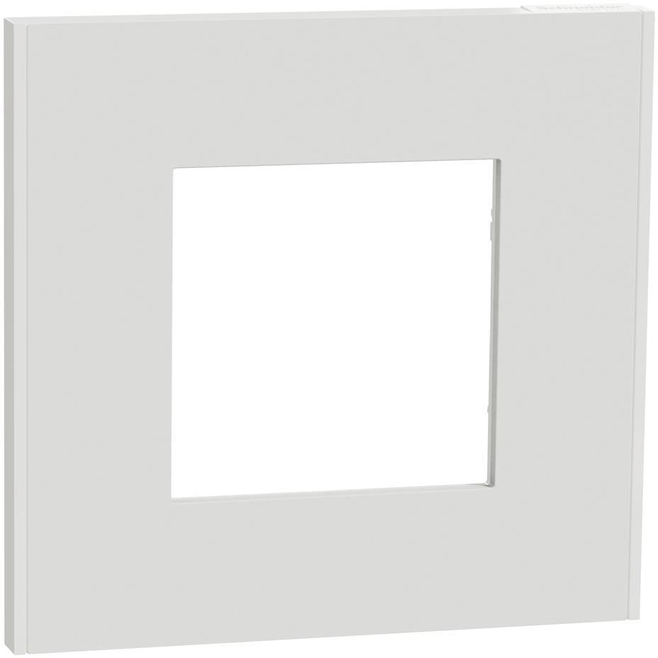 Лицева рамка 1х цвят Бял Unica Déco SE, SCHNEIDER ELECTRIC, NU600218