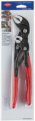 Комплект с 2 бр. клещи Cobra - 180мм (K8701180), 250мм (K8701250), Knipex - K003120V01