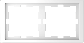 Рамка 2х цвят Лотус System Design Merten SE, SCHNEIDER ELECTRIC, MTN4020-6535