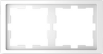 Рамка 2х цвят Лотус System Design Merten SE, SCHNEIDER ELECTRIC, MTN4020-6535