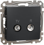 Розетка TV+FM цвят Антрацит Sedna SE, SCHNEIDER ELECTRIC, SDD114471R