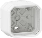 Кутия с 2х гумени мембрани за открит монтаж цвят Бял IP55 Plexo New Legrand, LEGRAND, 69689L
