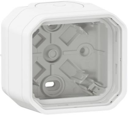 Кутия с 2х гумени мембрани за открит монтаж цвят Бял IP55 Plexo New Legrand, LEGRAND, 69689L