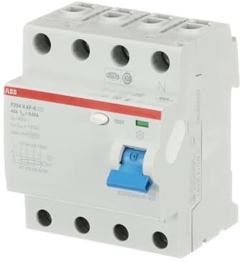 ДТЗ 4P 40A 30mА серия F204 тип F ABB, 2CSF204401R1400