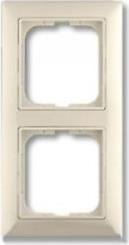 Рамка 2х цвят КРЕМ Basic 55 ABB /до изчерпване/, ЛИКВИДАЦИЯ, 2CKA001725A1485