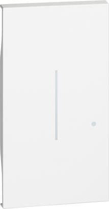 Лицев панел за Smart димер 2 мод. цвят Бял LNow Bticino с Netatmo, NETATMO с LEGRAND & BTICINO, KW33M2