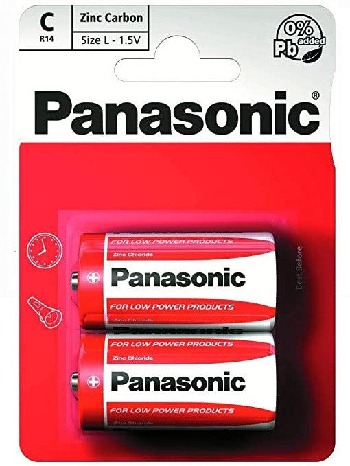 БАТЕРИЯ R14RZ/2BP PANASONIC