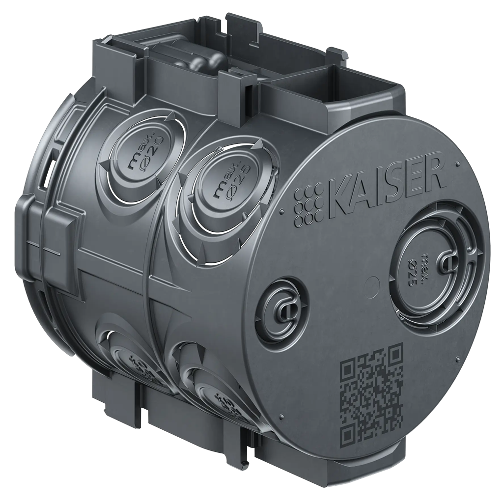 Конзолна кутия за тухлени стени UP¹, Ø60мм, дълбочина 66мм, Kaiser, KAISER, 1555-05