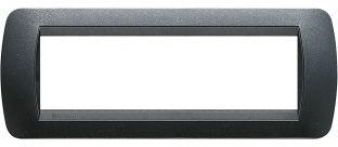 Рамка 7 мод. Dark steel plastic LL International Bticino , BTICINO, L4807PA