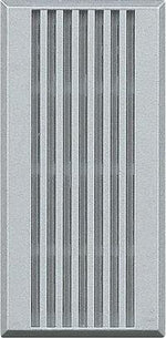 Звънец 230V 1 мод. цвят Алуминий Axolute Bticino, BTICINO, HC4351/230