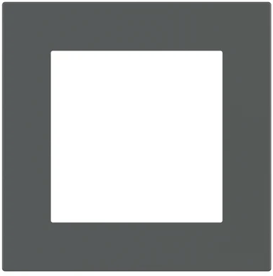 Рамка 1х 55x55 Deep FF/Linea71/20Venti Fenix Grey Bromine EKINEX, EK-DQG-FGB