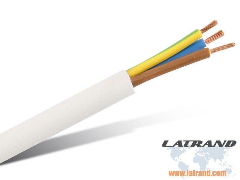 КАБЕЛ  H05VV-F 3Х1.50 БЯЛ - K010180018