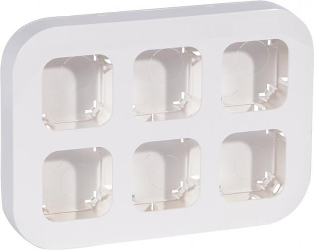 Конзола за 6 механизма Forix IP21 открит монтаж цвят Бял Forix Legrand, LEGRAND, 782496