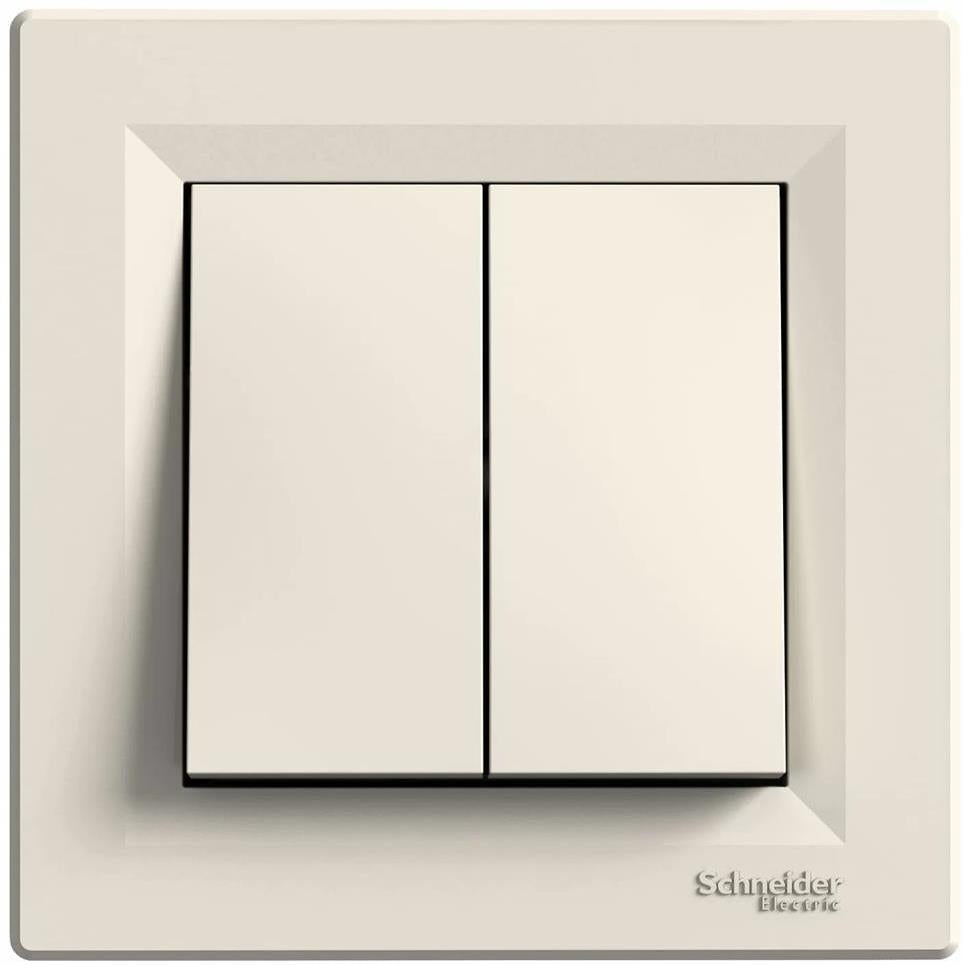 Сериен ключ моноблок цвят Крем Asfora SE, SCHNEIDER ELECTRIC, EPH0300123