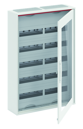 Табло за открит монтаж ComfortLine 5х24мод. CA25VT с прозрачна врата IP44 и Н и РЕ клеми ABB, 2CPX052203R9999