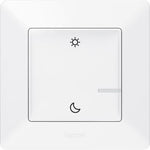 Сценариен ключ БЕЗжичен събуждане/заспиване Smart Valena Life Бял с рамка Legrand с Netatmo, NETATMO с LEGRAND & BTICINO, 752189