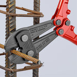 Ножици за рязане на арматура, синьо-червена ръкохватка 910мм, Knipex - K7172910