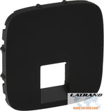 Лицев панел за единична RJ45/RJ11 розетка цвят Черно Valena Allure Legrand - 755418