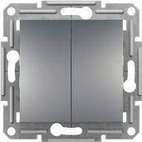 Сериен девиаторен ключ цвят Стомана Asfora SE, SCHNEIDER ELECTRIC, EPH0600162