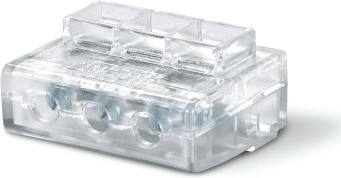 Размножителна клема 5х6мм2 винтова 49х31х24мм серия Connecto Scame, SCAME, 817.0605