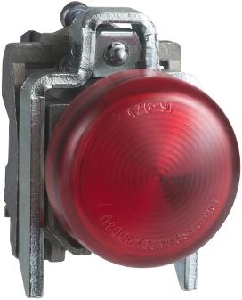 Сигнална лампа LED сглобена червена 24Vac/dc Ø22mm ATEX XB4 SE, SCHNEIDER ELECTRIC НИСКО НАПРЕЖЕНИЕ, XB4BVB4EX