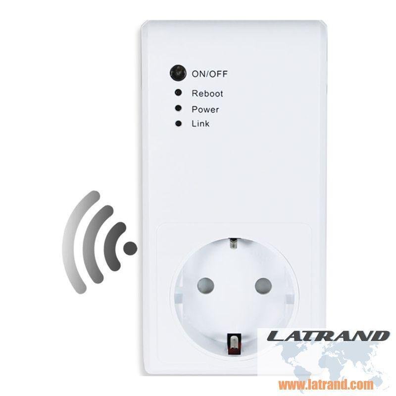 Адаптор с Wi-Fi за SMART управление чрез Ios/Android приложение 16A вграден таймер Commel - C265-305