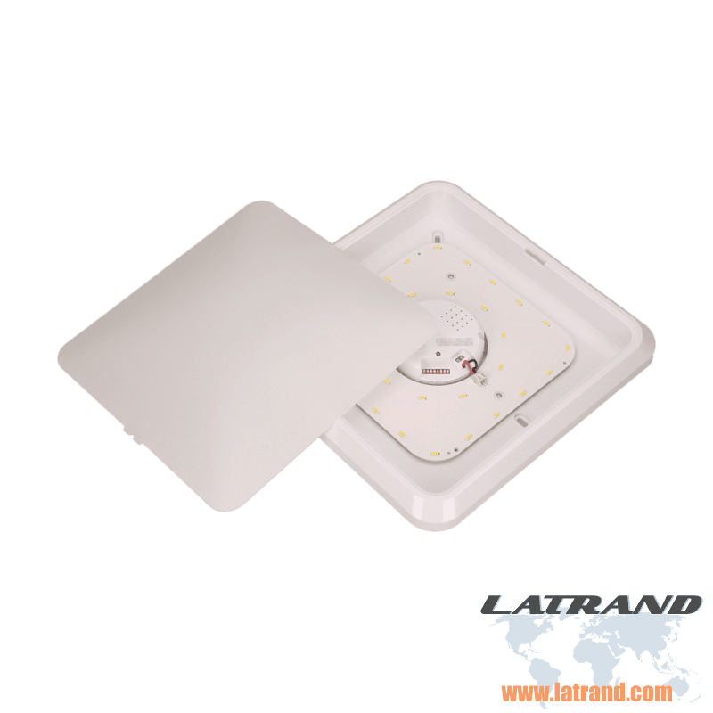 LED осветително тяло NYK с микровълнов сензор, 16W - OR-PL-6105WLPMM4, ORNO