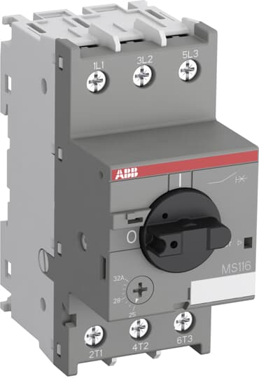 Моторна защита MS116 11kW TM 20-25A 10kA ABB, 1SAM250000R1014