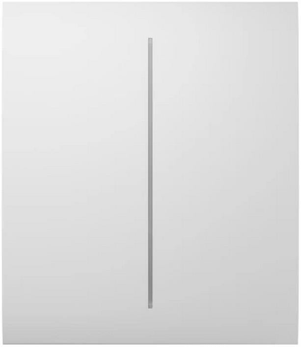 Лицев панел за Smart ключ сериен централен, бял, CenterButton Ajax, AJAX, 45116.140.WH