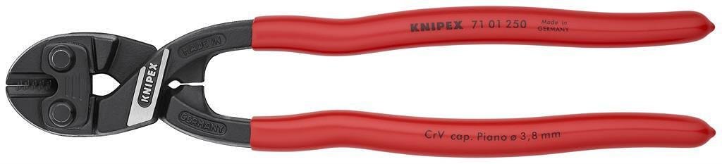 Клещи болторези CoBolt, червена ръкохватка 250мм, Knipex - K7101250