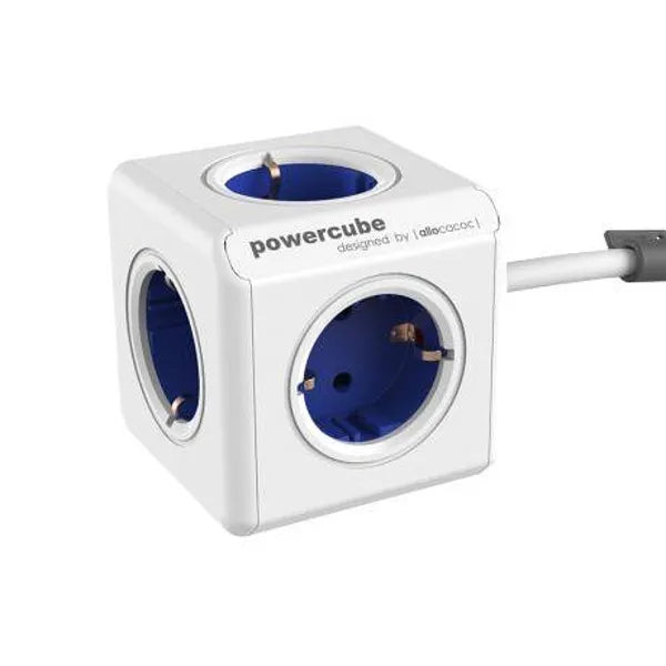 Разклонител Allocacoc PowerCube 1300BL - 1300BL/DEEXPC СИН
