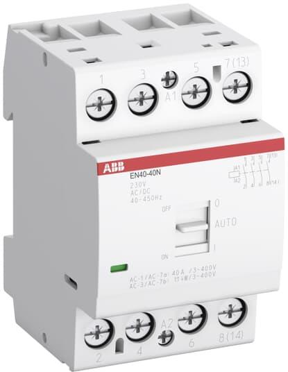Модулен контактор EN 40A 4NO 230ac/dc 3 мод. ABB, 1SAE342111R0640