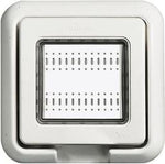 Лицева рамка + носеща IP55 2 мод. цвят Бял LL Bticino, BTICINO, 24602N