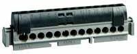 Клема изолирана ЧЕРНА 1х25mm2 + 21х16mm2 90A Legrand, LEGRAND НИСКО НАПРЕЖЕНИЕ, 4856