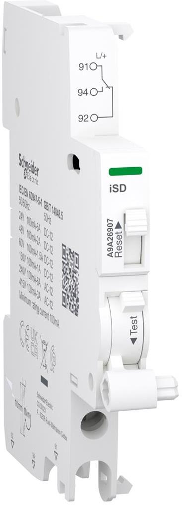 Помощен контакт Acti 9 iC60 индикация повреда iSD 1CO 0.1...6A SE, SCHNEIDER ELECTRIC НИСКО НАПРЕЖЕНИЕ, A9A26907