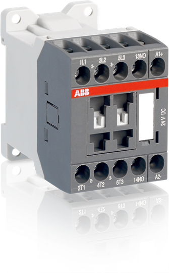 Контактор ASL12-30-01 3P 5.5kW (12A AC-3) 1NC 24V DC ABB, 1SBL113001R8101