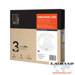 VIRAZON LED 15W, плафон със сензор за движение 1050lm, IP44, 4000K, млечно бял цвят - AD-PL-6064WLPMR4, ORNO