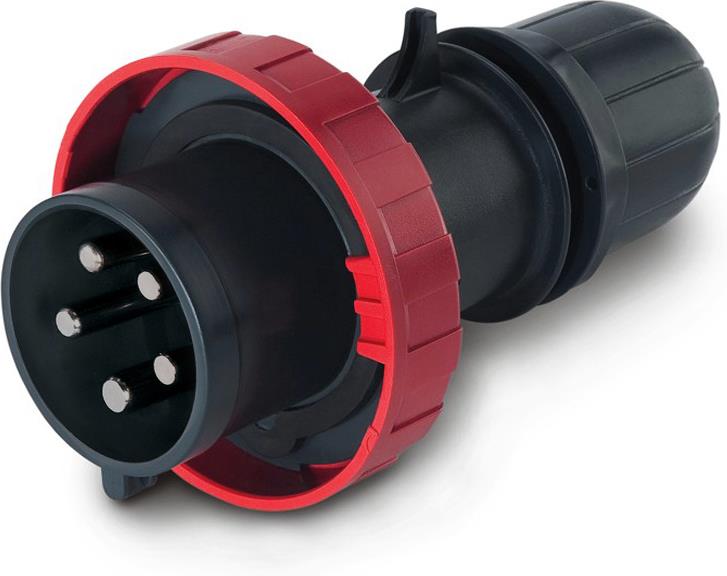 Промишлен щепсел 3P+N+Е 63A IP66/67/69 серия Optima Heavy Duty Scame, SCAME, 218.6337.KX