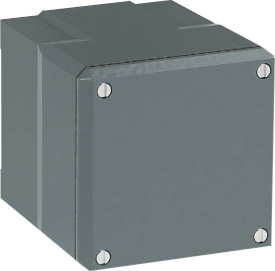 Кутия алуминиева 87х87х75мм IP66 080SP1SFC ABB, 1SFA170835R2000