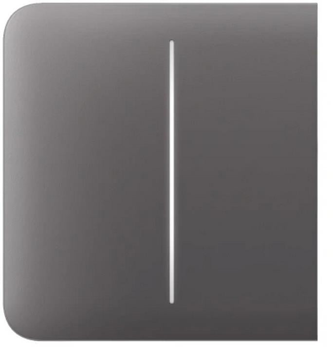 Лицев панел за Smart ключ сериен страничен, сив, SideButton Ajax, AJAX, 46023.143.GR