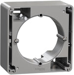 Конзола единична за открит монтаж цвят Алуминий Sedna SE, SCHNEIDER ELECTRIC, SDD113901